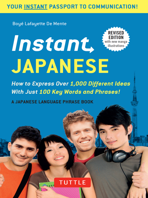 Title details for Instant Japanese by Boye Lafayette De Mente - Available
